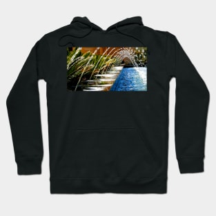 Curving Water Display Hoodie